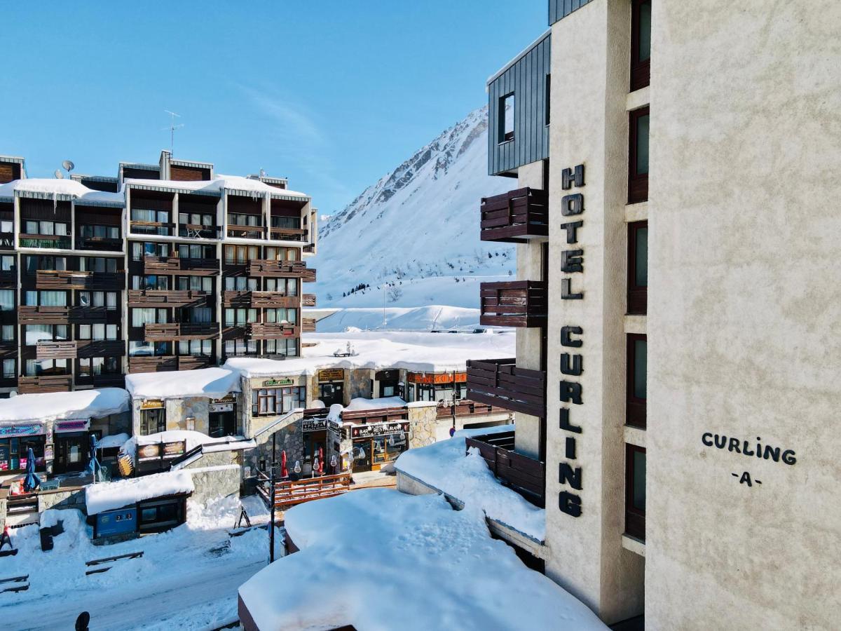 Curling Hotel & Bar Tignes Kültér fotó