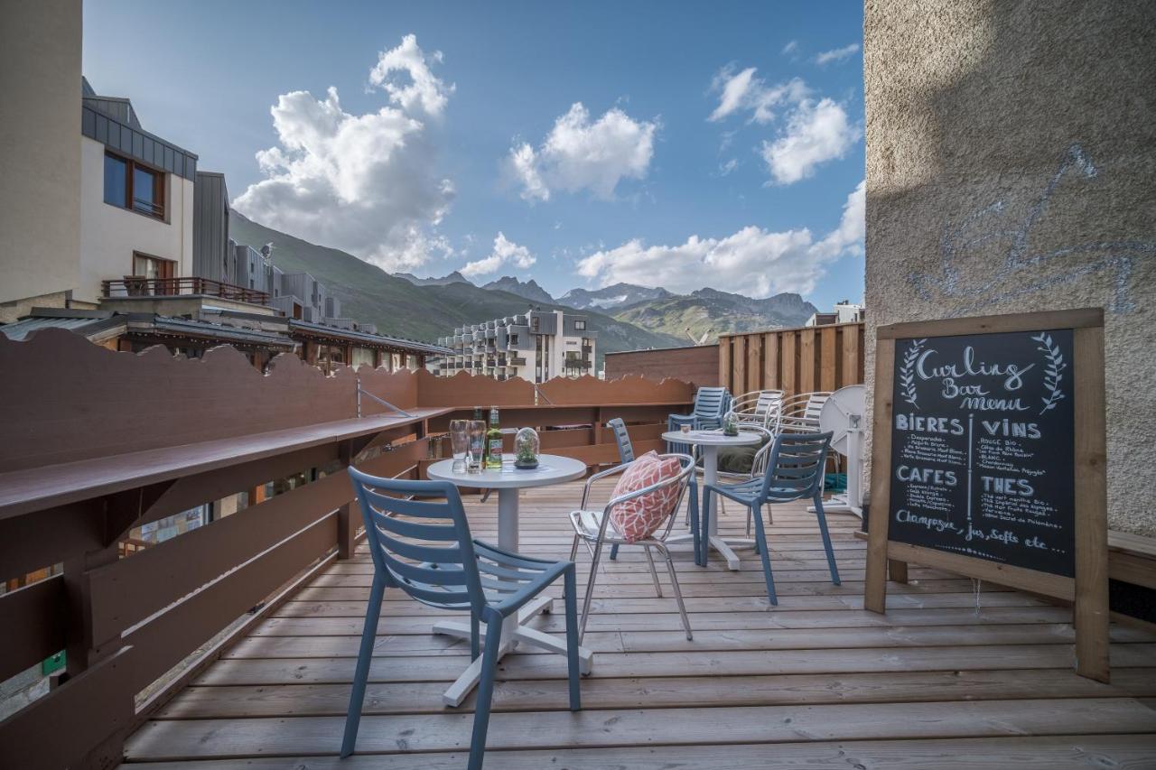 Curling Hotel & Bar Tignes Kültér fotó